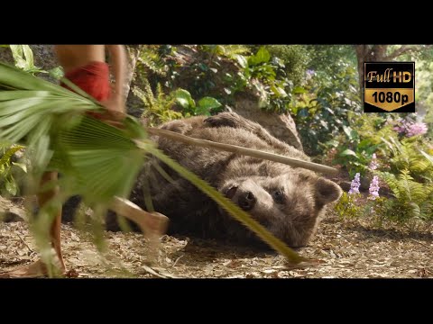 The Jungle Book 2016 - The Bare Necessities - Bill Murray - Baloo sings the bare necessities of life