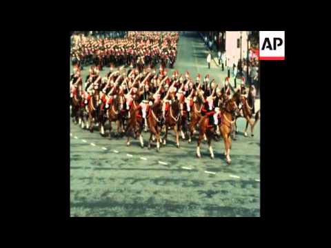 SYND 14 7 78  MILITARY PARADE IN PARIS TO CELEBRATE BASTILLE DAY