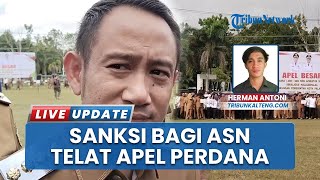 Terlambat Ikut Apel Hari Pertama Kerja usai Lebaran, ASN Pemko Palangka Raya Tak Diperbolehkan Masuk