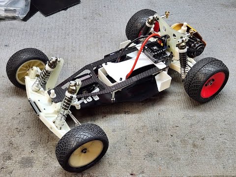 1989 Masami RC10 Stealth car - chassis complete + an update on the B3 long arm project
