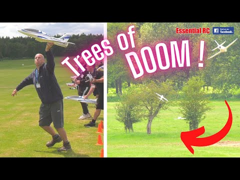 TREES OF DOOM !!! RC EDF JET PRECISION FLYING CHALLENGE | Weston Park Model Airshow