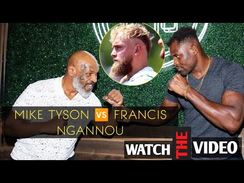 INCREDIBLE:-FRANCIS NGANNOU takes on former coach MIKE TYSON in MAY,  before jake Paul match in july