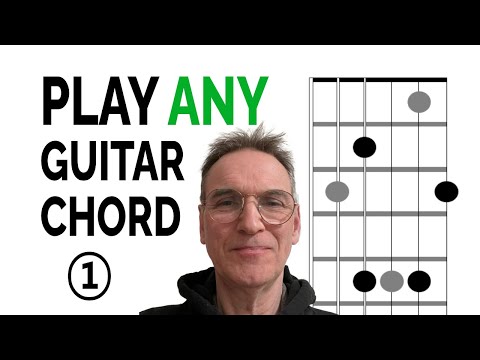 How to Play Chords Over the Entire Fretboard | Play ANY Guitar Chord Ep.1