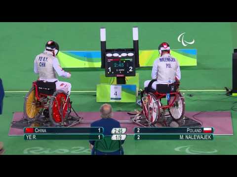Wheelchair Fencing | China v Poland | Men's Foil Team Gold Medal Match | Rio 2016 Paralympic Games