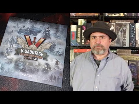 The Discriminating Gamer: V-Sabotage: Ghost & Miniatures Pack