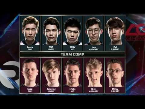 LGD VS OG 精華 | 第二天 第二場 2015 英雄聯盟世界冠軍賽 分組階段 D組