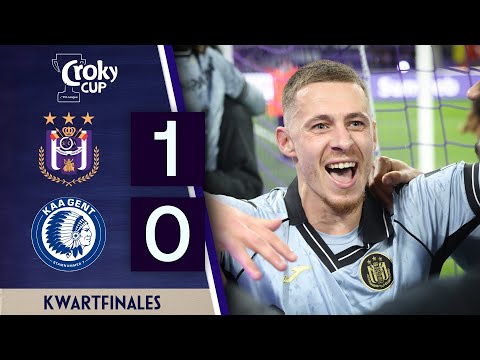 Hazard leidt Anderlecht naar halve finales | Croky Cup 2025/26