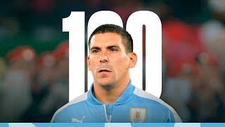 100 partidos en la selección - Homenaje