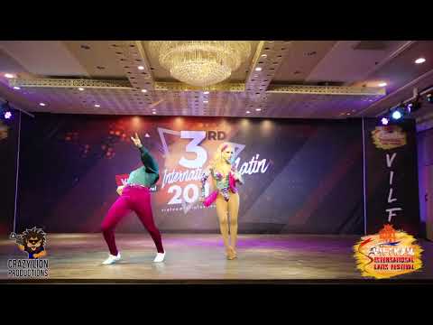 Adrian & Anita [ NEW SHOW ] @ Vietnam International Latin Festival 2018