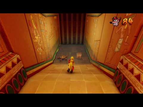 Crash Bandicoot 3 HD - Tomb Wader 100% Walkthrough - BLUE GEM LOCATION  N. Sane Trilogy