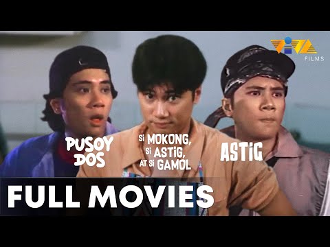 Pusoy Dos, Si Mokong, Si Astig, at si Gamol, & Astig | VIVA MOVIE MARATHON