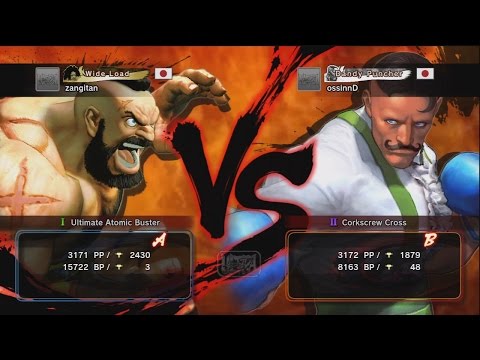 Zangitan (Zangief) vs ossinD (Dudley) - USF4 Match ➣1080p ➣60fps