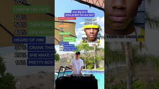 How Big Of A SOULJA BOY Fan Are You? Can you score 100%? (Pretty Boy Swag, Crank That, &amp; more) 📈