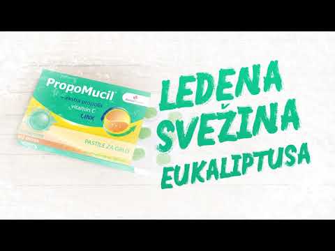 Grebe te grlo? - PropoMucil Pastile - Ledena svežina eukaliptusa