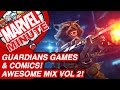 Guardians Games & Comics! Awesome Mix Vol 2! - Marvel Minute 2017