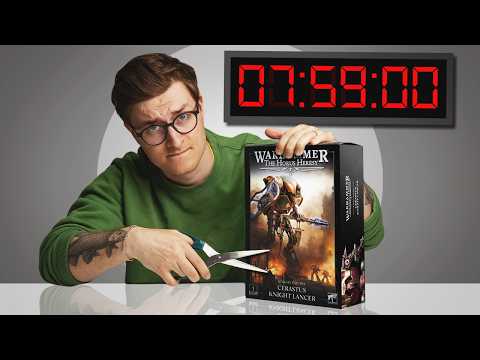 Is it possible to complete a Warhammer Knight in a DAY??! - No Airbrush