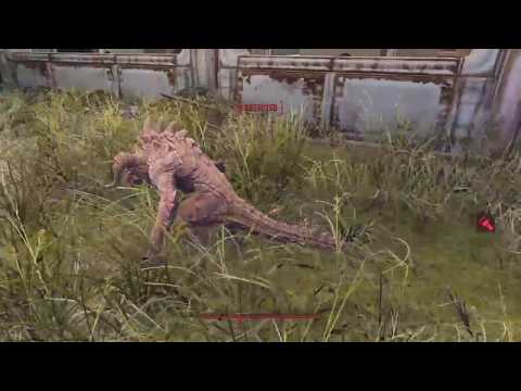 Fallout 4 - Baby Deathclaw Followers - Bitey and Swipey