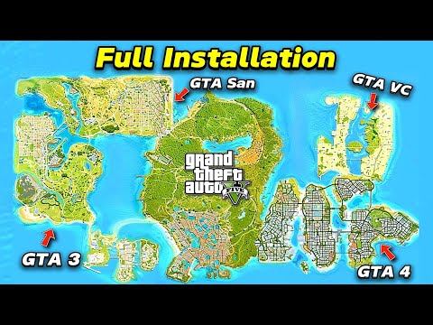 I INSTALLED Every GTA Map in GTA 5 😱 (With Installation Guide)