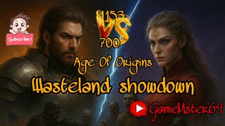 Wasteland Event, 1153 against 700, fire is rising | Age Of Origins (AOO)