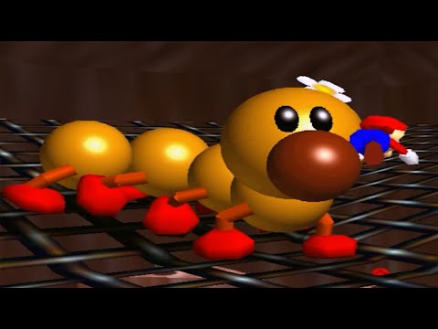 Super Mario 64 - Walkthrough Part 13 - Tiny-Huge Island