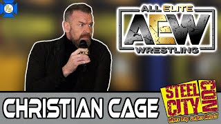 AEW Wrestling CHRISTIAN CAGE Panel – Steel City Con April 2024