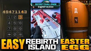 Easy Rebirth Island Easter Egg Guide (Unlock Blueprint)