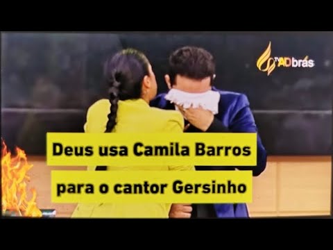 CANTOR GERSINHO NA ADBRÁS / DEUS USA CAMILA BARROS 🔥 DEUS EU E A PROMESSA