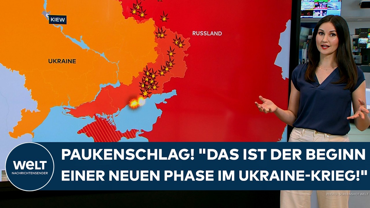 PUTINS KRIEG: Paukenschlag! "Das ist der Beginn einer neuen Phase im Ukraine-Krieg!"