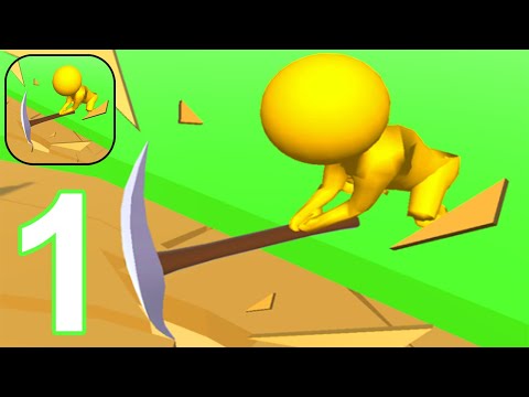 Dig Dig ASMR - Gameplay Part 1 Stickman Dig Deep Idle (iOS, Android) - YouTube