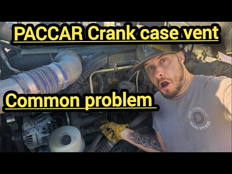 😮‍💨 PACCAR Crank case vent (yet another paccar issue) 🥱