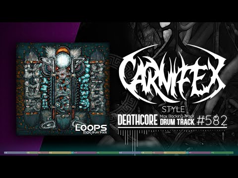 Deathcore Drum Track / Carnifex Style / 110 bpm