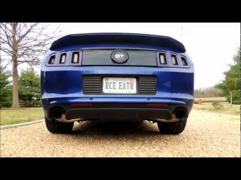 2013 Mustang GT New Exhaust Setup Installed! JBA Offroad X Pipe & Ford Racing GT500 Axle Back!