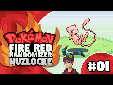 Pokemon FireRed Randomizer Nuzlocke Episode 1 MEW?!