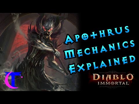 Diablo Immortal - Apothrus Mechanics Explained