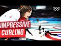 The most impressive curling shots in Olympic history! 🥌
