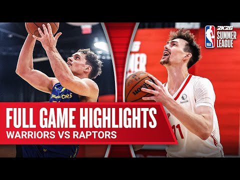WARRIORS vs RAPTORS | NBA SUMMER LEAGUE | FULL GAME HIGHLIGHTS | July 17, 2025