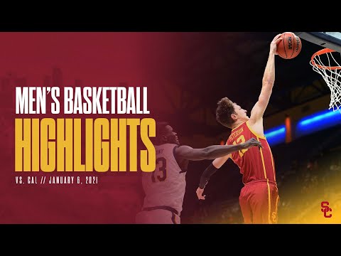 Men's Basketball: USC 77, CAL 63 - Highlights 1/6/22