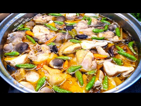 Lẩu gà ớt hiểm