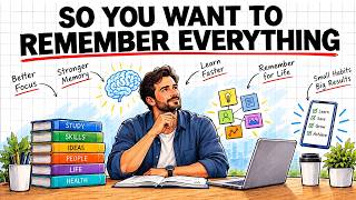 How to Remember Everything - The Only Memory Trick You Will Ever Need