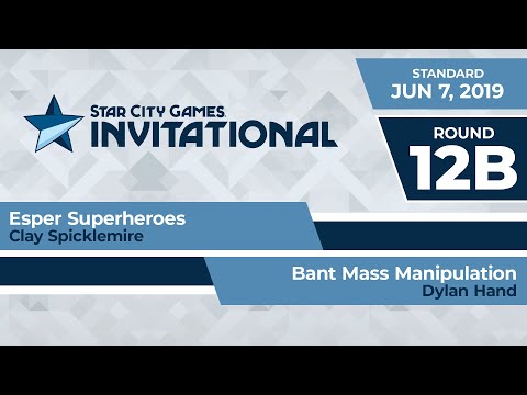 SCGINVI: Round 12b - Clay Spicklemire vs Dylan Hand | Standard
