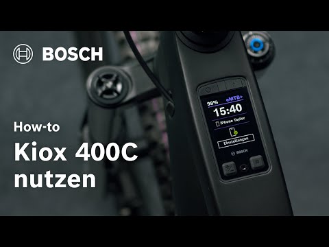 How-to | So nutzt du Kiox 400C | Bosch eBike Systems