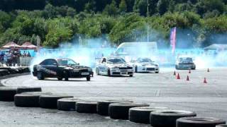 preview picture of video 'KOE drift Slovakia - Presov 2010 (part 02)'