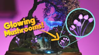 Beautiful Forest Spirit Diorama - With Waterfall!