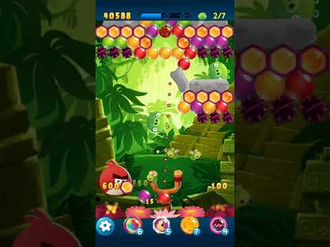 Angry Birds POP Bubble Shooter - Level 186 Gameplay Android