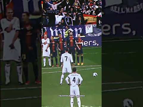 Ronaldo free kick against Barcelona 🔥🐐