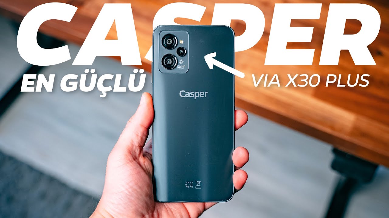 Mehmet Üzüm  VIA X30 Plus modelini inceledi! Casper VIA X30 Plus akıllı telefonun 256GB'lık geniş hafızası sayesinde telefonunuzda yer ihtiyacı duymadan kapsamlı depolama seçeneğine sahip olursunuz.
