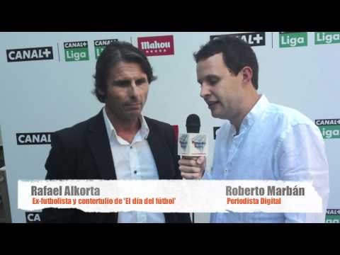 Entrevista a Rafa Alkorta, exfutbolista y colaborador de Canal+ -13 septiembre 2011-