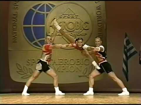 Eleonora Depalma, Alex Fenton, Giorgio Picinelli (Italy) - 2005 ANAC Internat. Aerobic Championship
