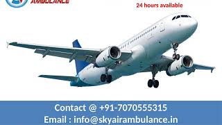 More Credible Air Ambulance in Patna and Ranchi by King Ambulance