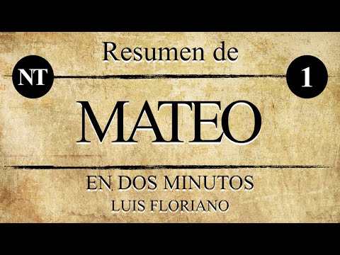 Matthew in 2 minutes